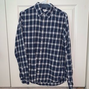 GAP plaid button down shirt